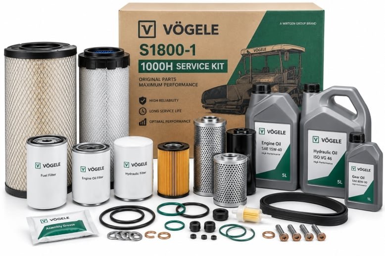 VOGELE Vogelle S1800-1 Service Kit, 1000H